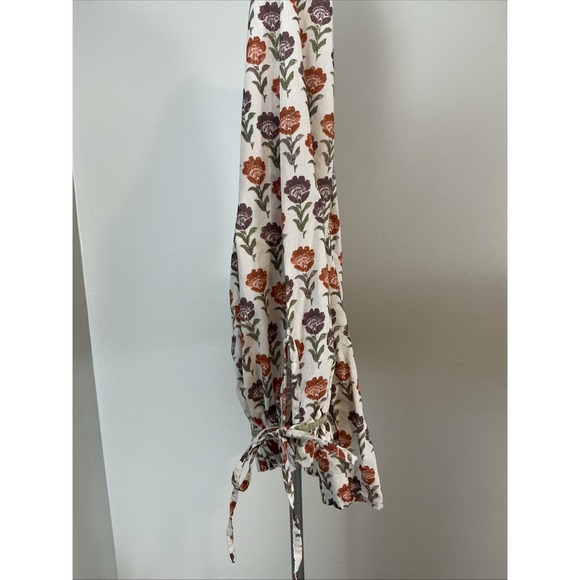 Sundance Womens Boxy 3/4 Sleeve Cotton Top Ivory Multi Floral‎ Sz Large - Picture 6 of 12